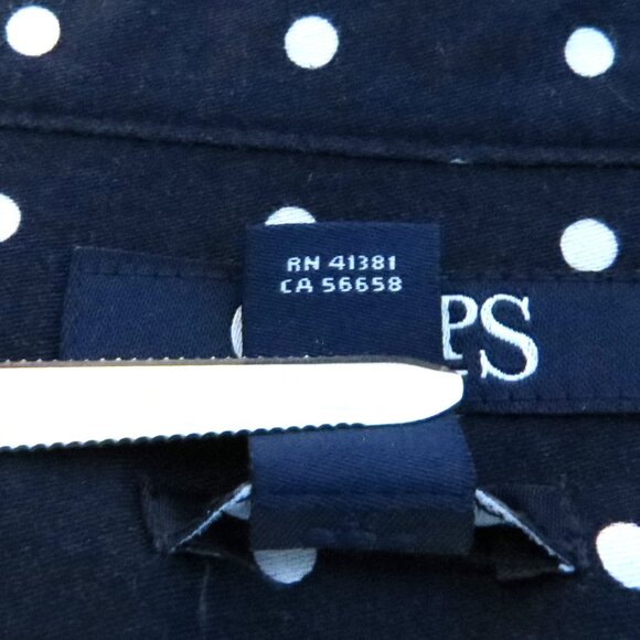 Chaps by Ralph Lauren Floral Button Down Shirt Size 2X - Picture 7 of 11